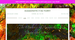 Desktop Screenshot of ammonite-factory.com